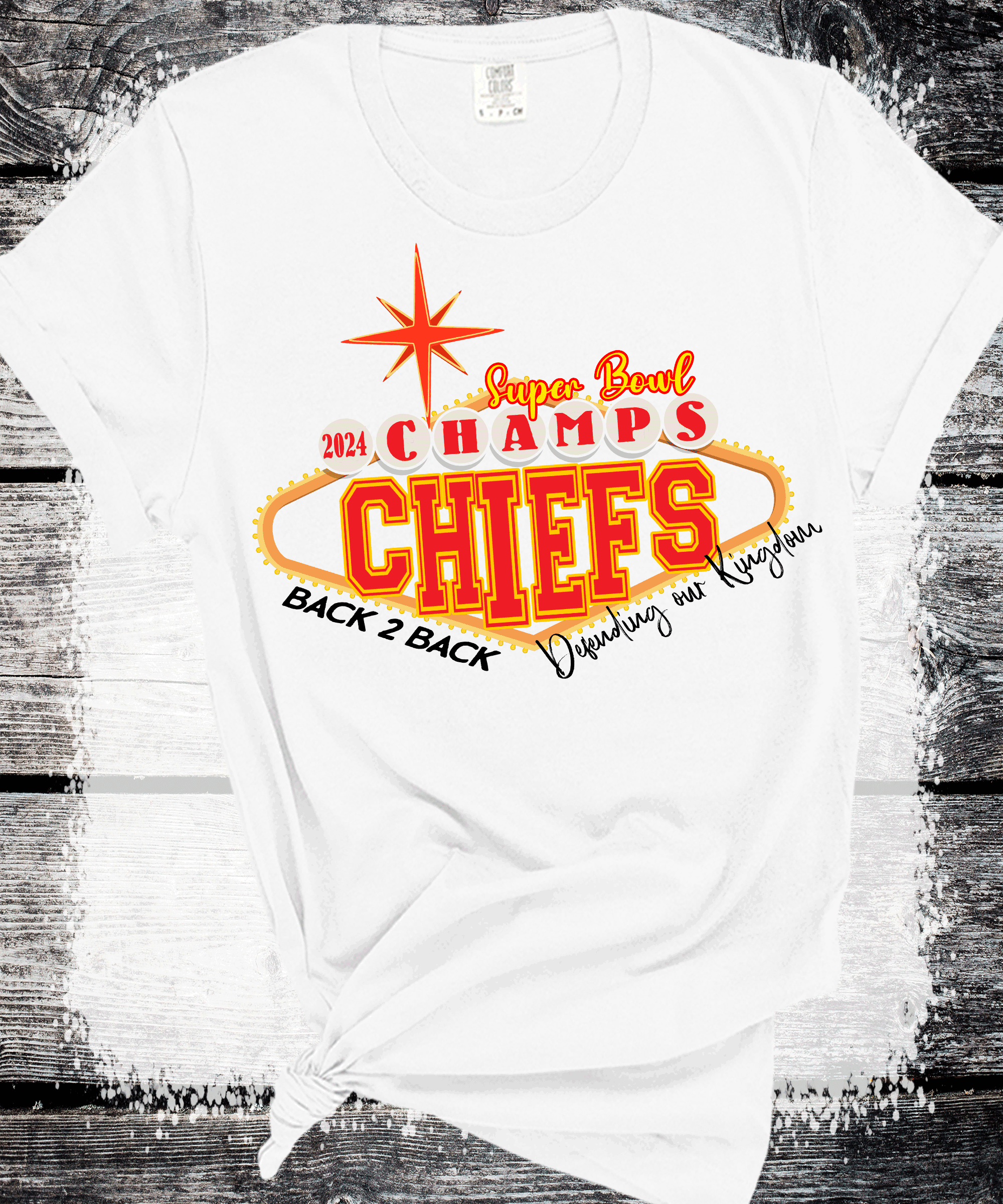2024 Super Bowl Champions Vegas Chiefs Football Super Bowl 2024 Kansas City 3