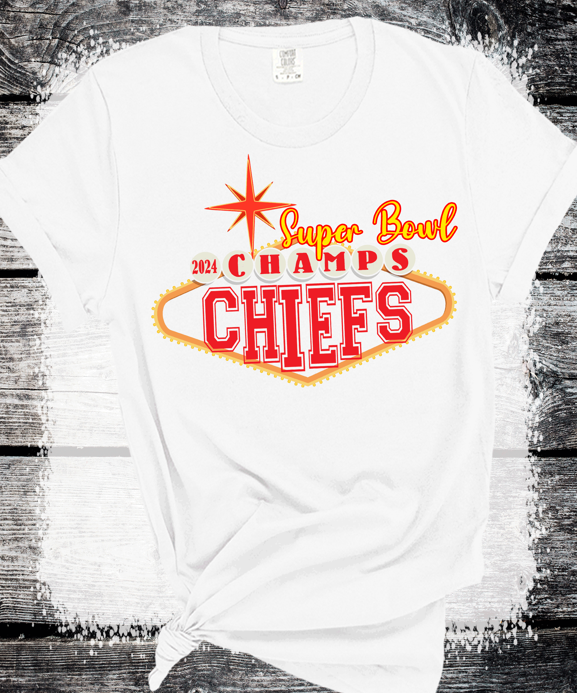 2024 Super Bowl Champions Vegas Chiefs Football Super Bowl 2024 Kansas City 11