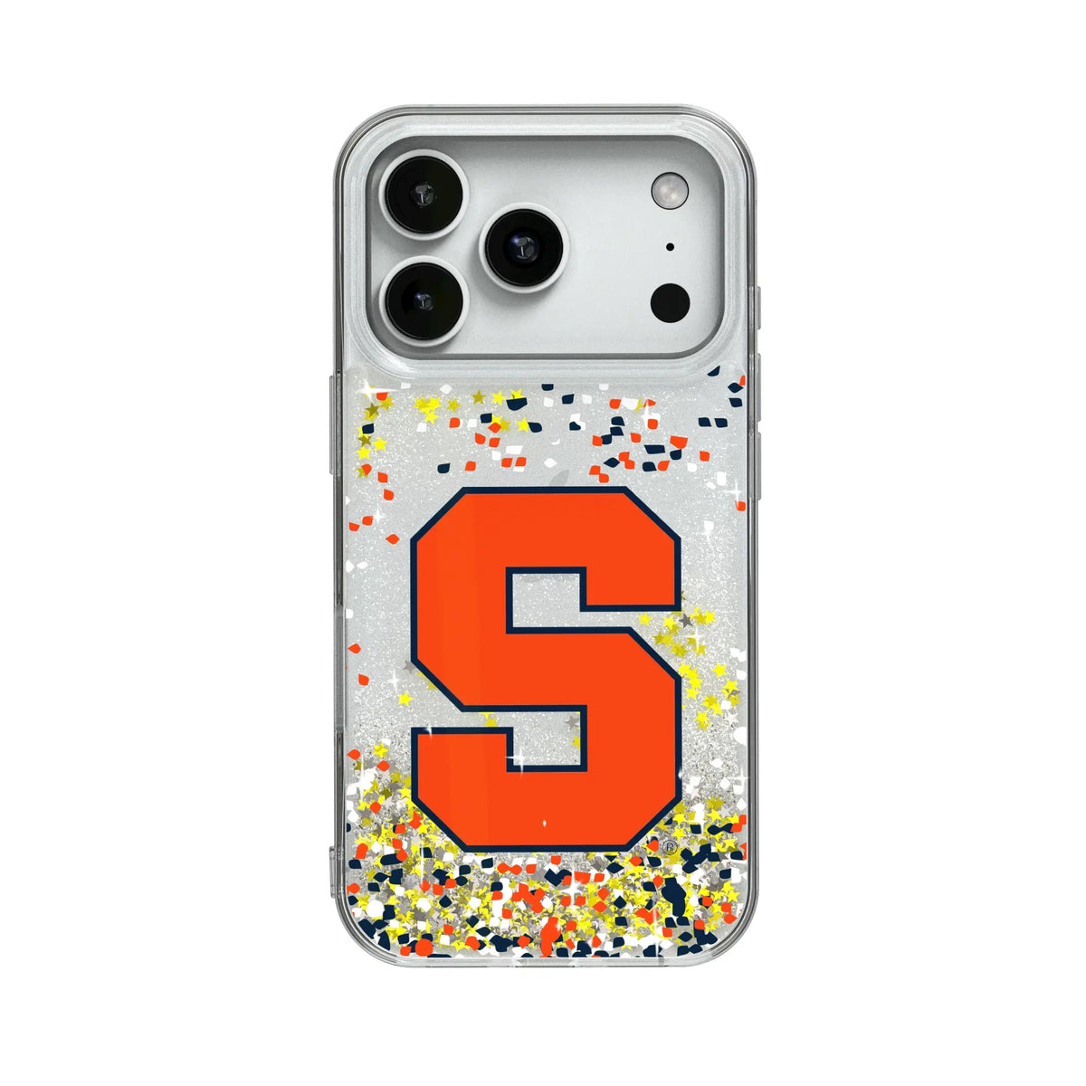 Syracuse University Orange Confetti Glitter Phone Case for Apple iPhone 17