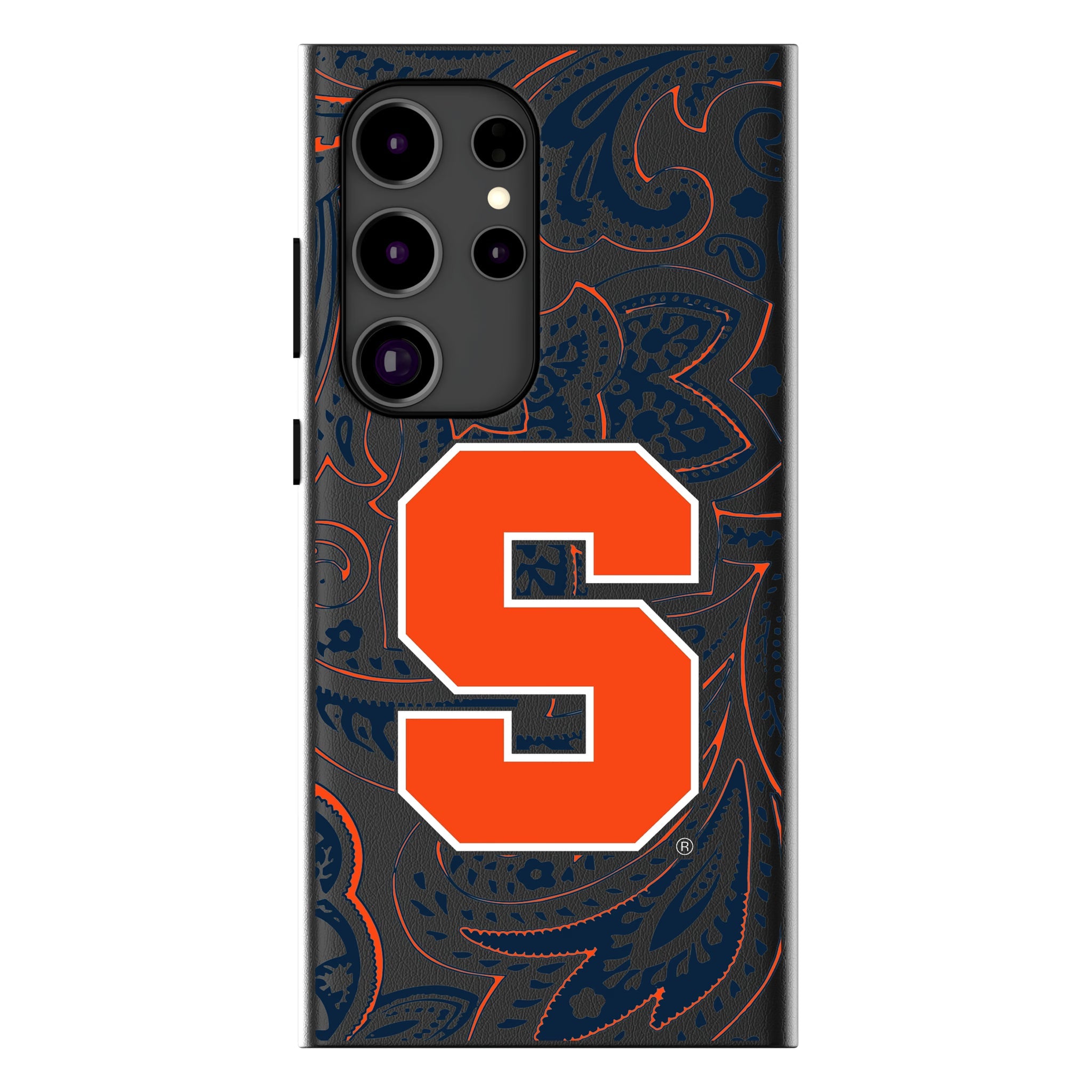 Syracuse University Orange Paisley MagSafe Compatible Phone Case for Samsung Galaxy 5