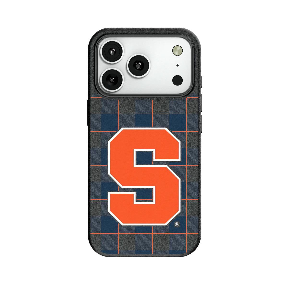 Syracuse University Orange Plaid MagSafe Compatible Phone Case for Apple iPhone 7