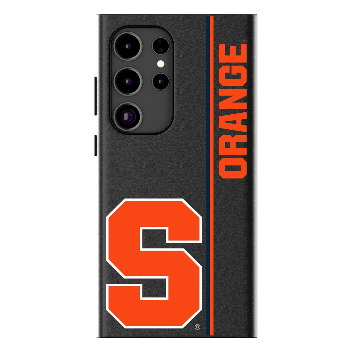 Syracuse University Orange Sidebar MagSafe Compatible Phone Case for Samsung Galaxy 12
