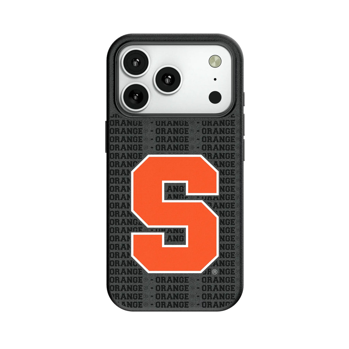 Syracuse University Orange Text Backdrop MagSafe Compatible Phone Case for Apple iPhone 7