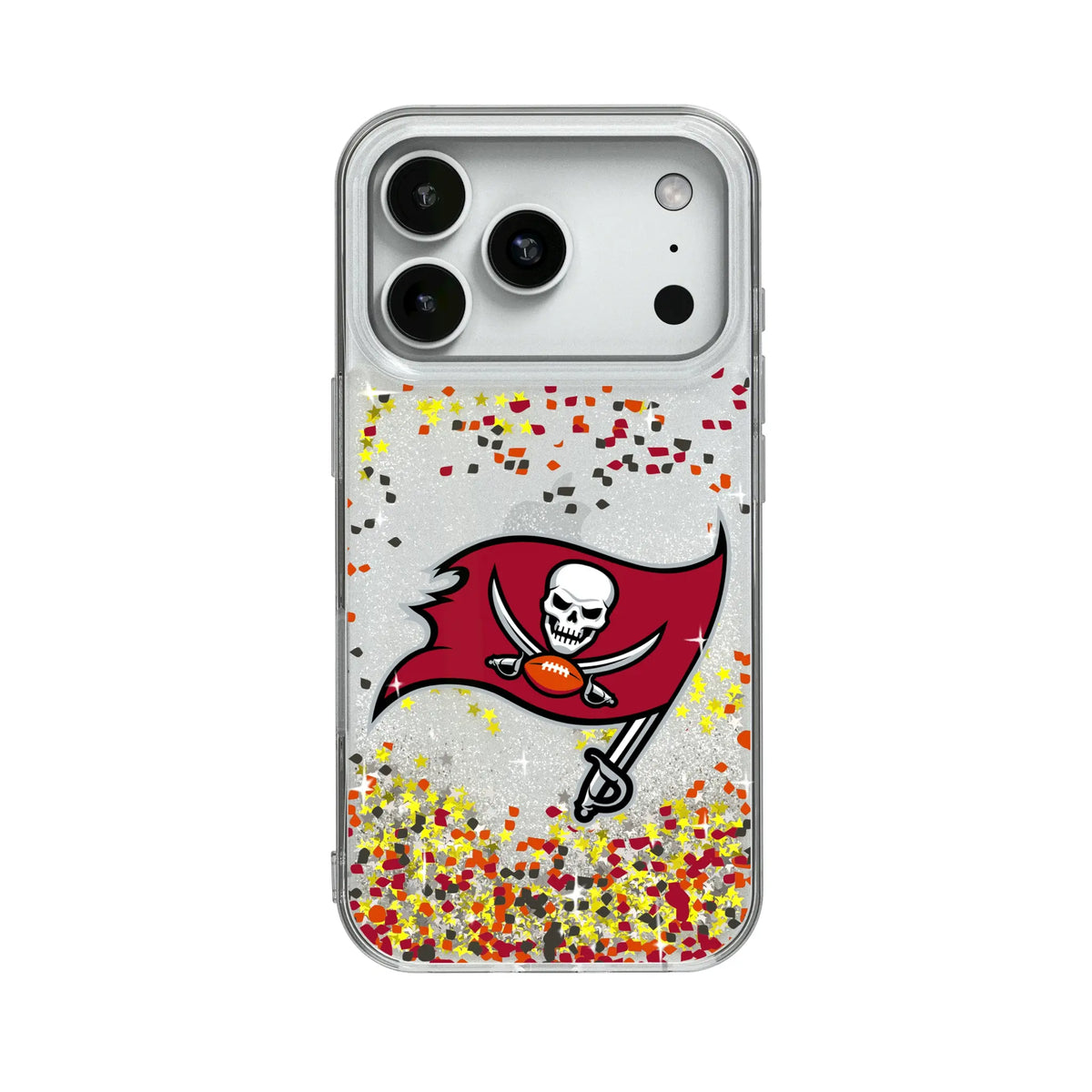 Tampa Bay Buccaneers Confetti Glitter Phone Case 19