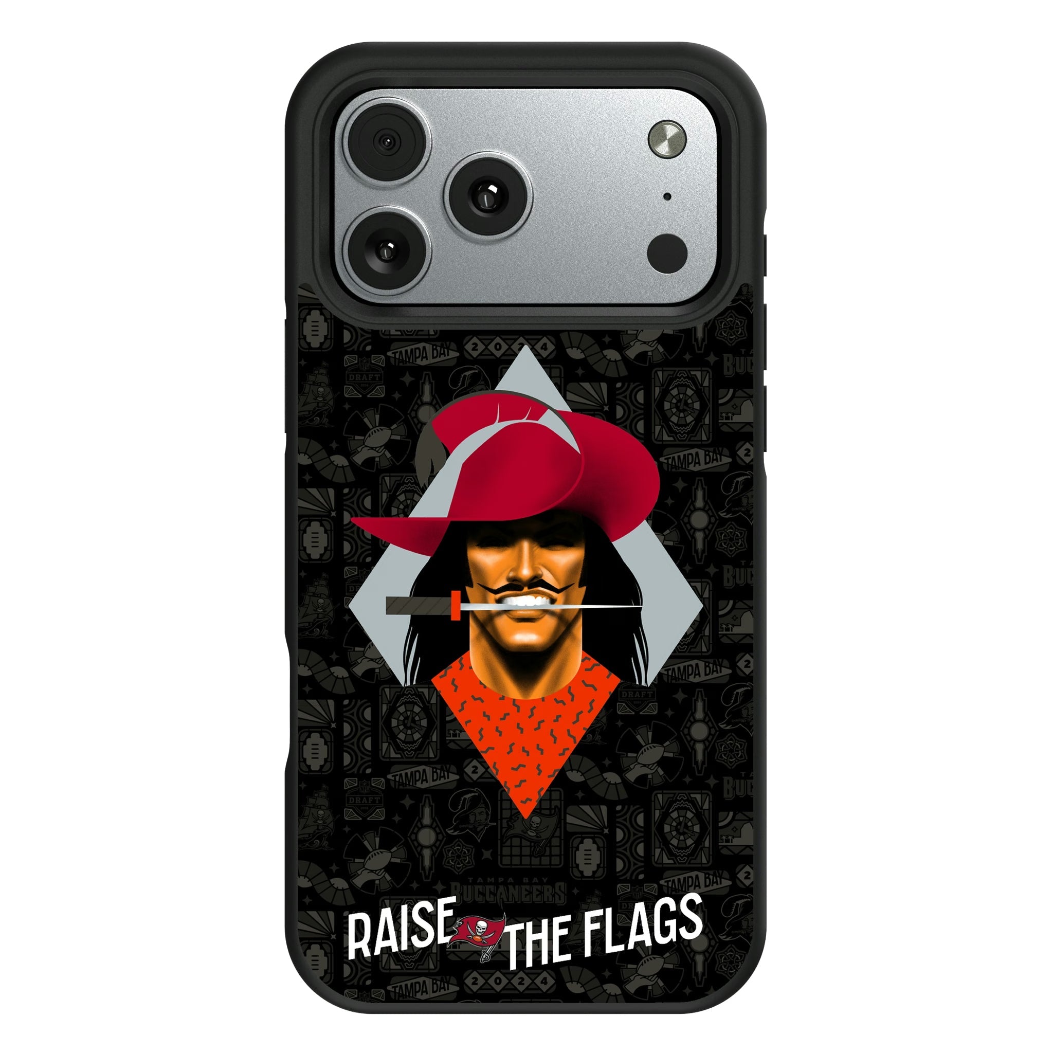 Tampa Bay Buccaneers 2024 Illustrated Limited Edition Bump Phone Case 22