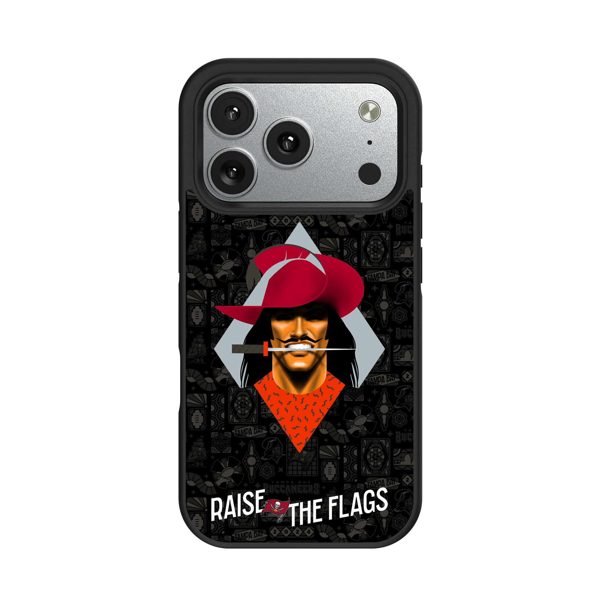 Tampa Bay Buccaneers 2024 Illustrated Limited Edition Bump Phone Case 21