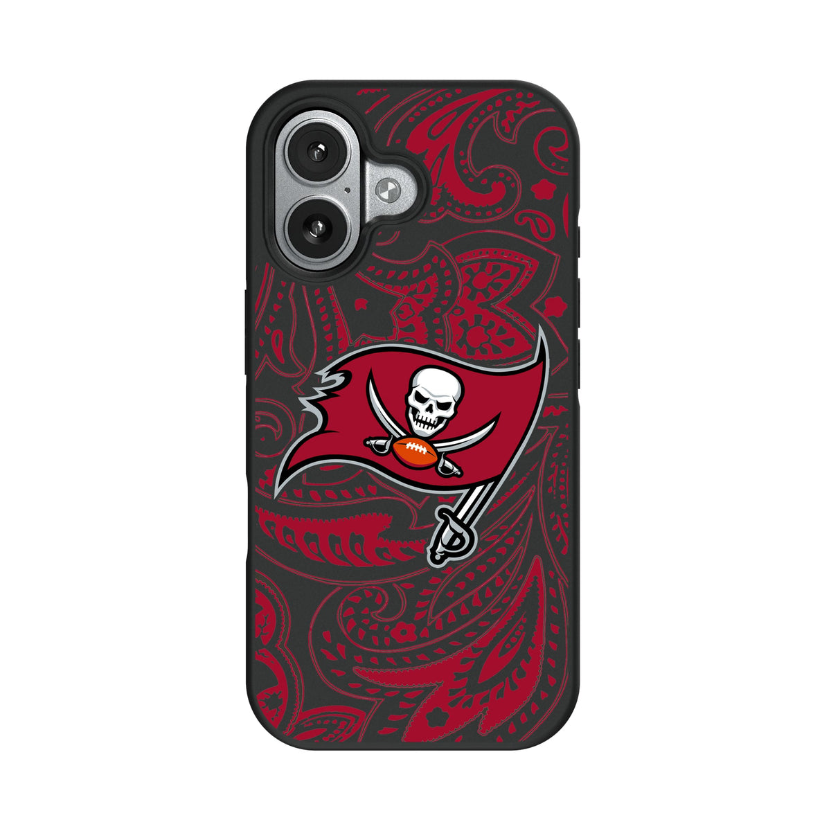Tampa Bay Buccaneers Paisley Bump Phone Case 8