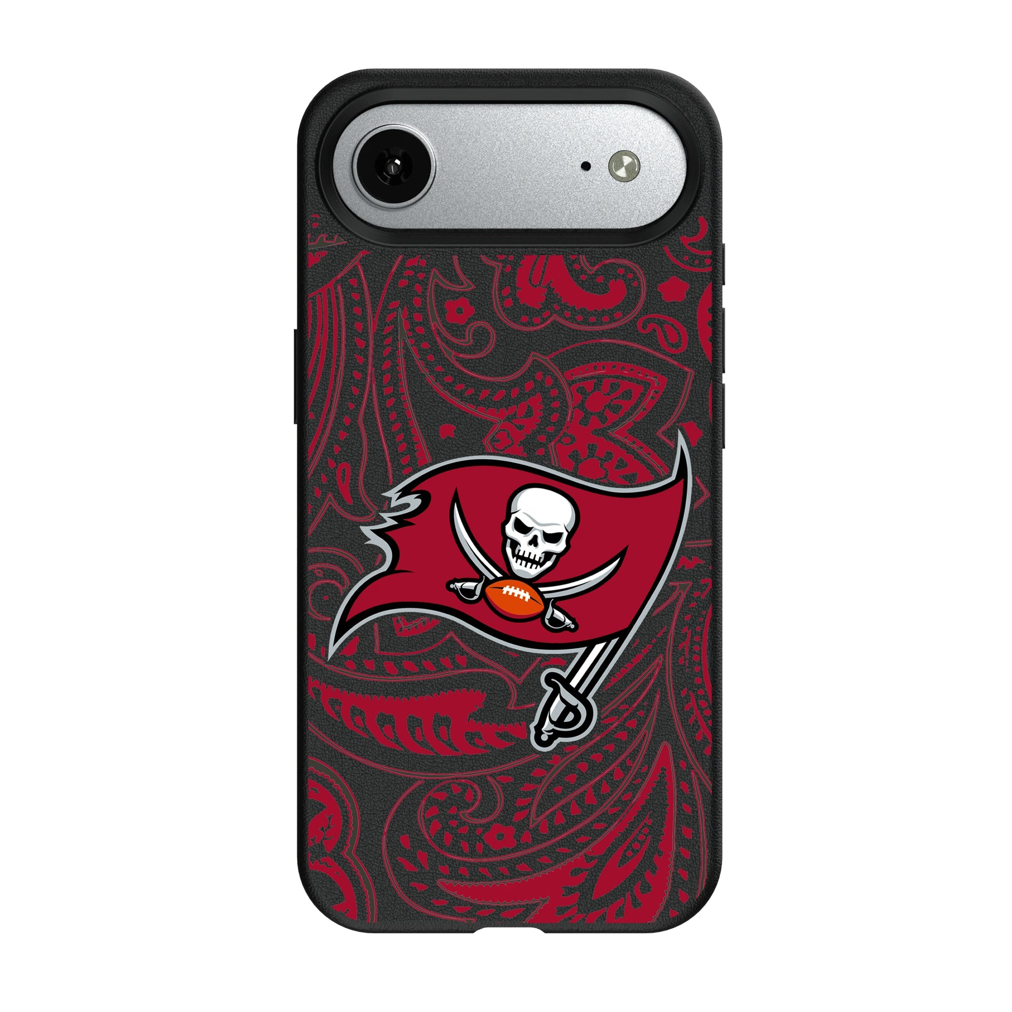 Tampa Bay Buccaneers Paisley MagSafe Compatible Phone Case for Apple iPhone 8