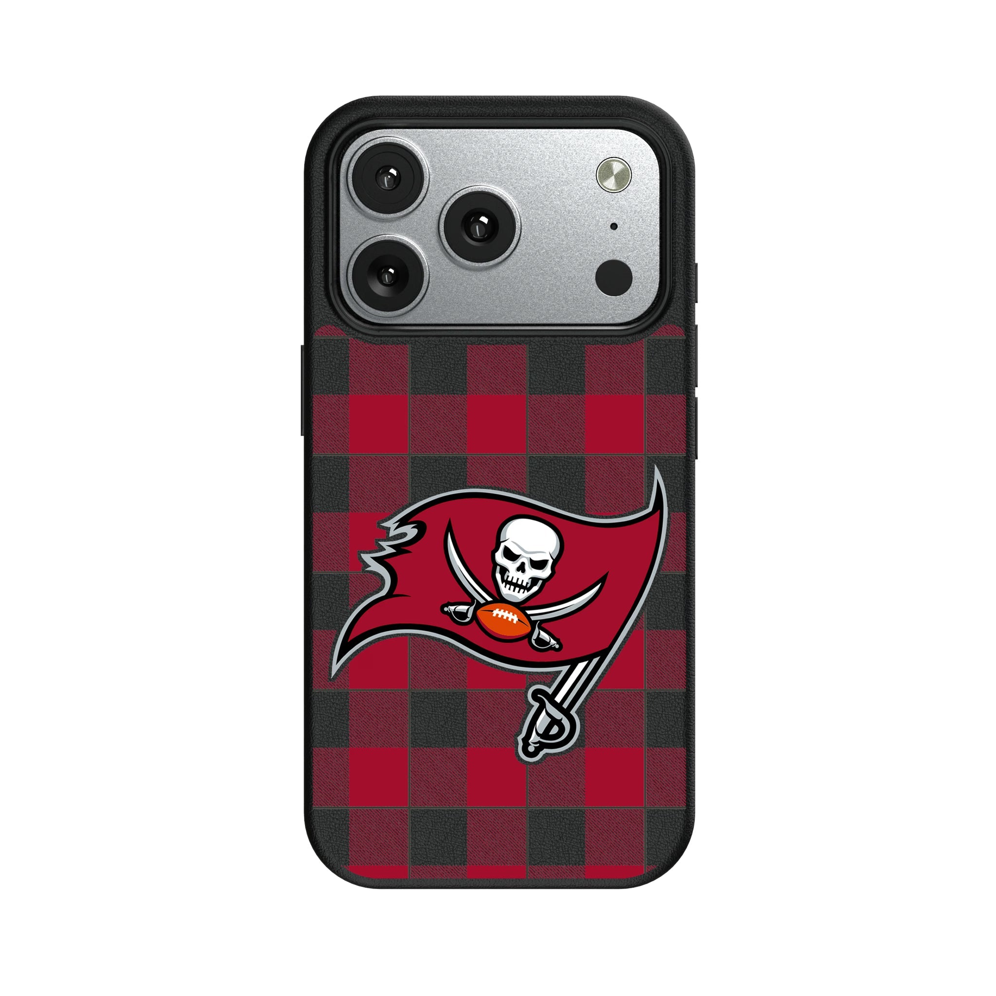 Tampa Bay Buccaneers Plaid MagSafe Compatible Phone Case for Apple iPhone 9