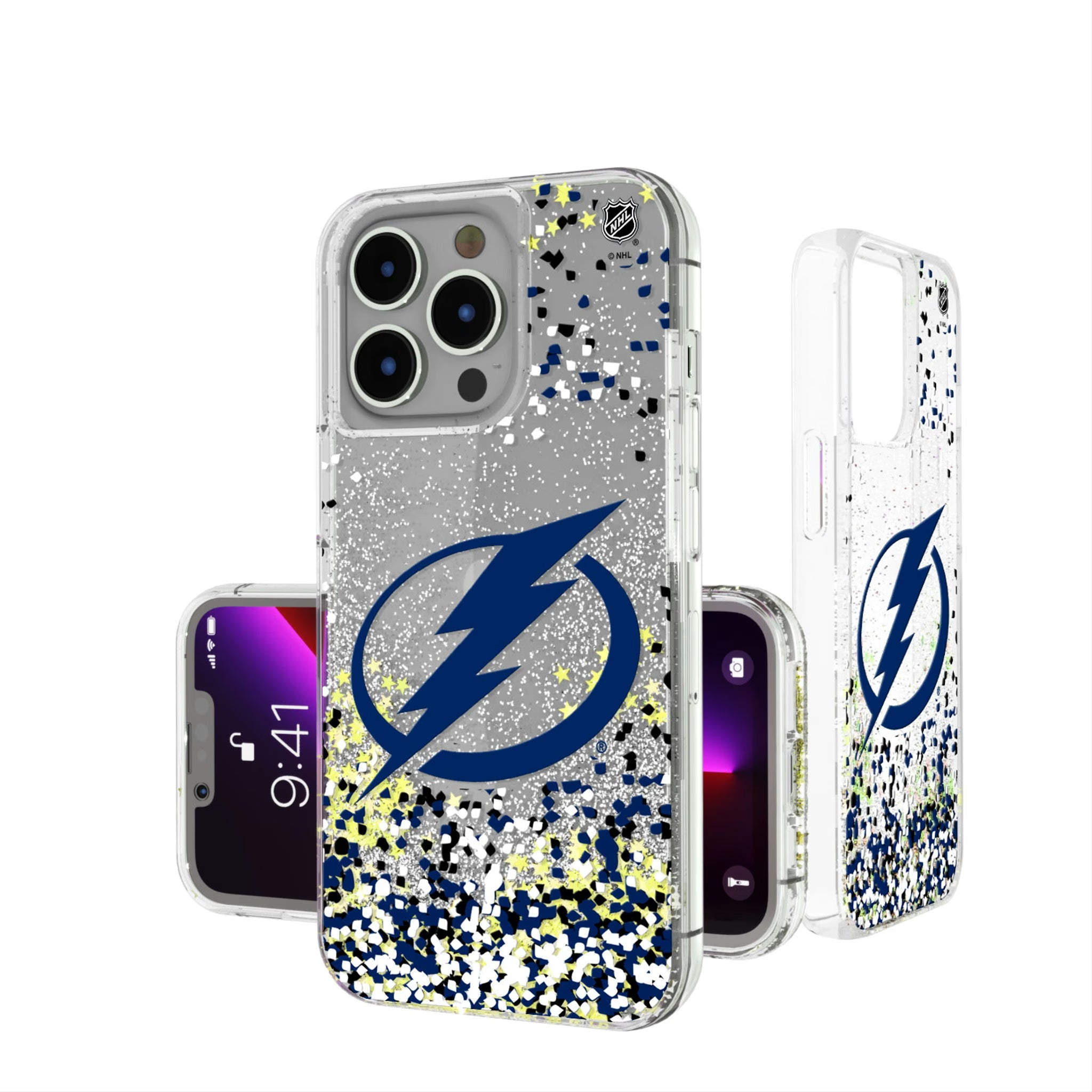 Tampa Bay Lightning Confetti Glitter Phone Case 14