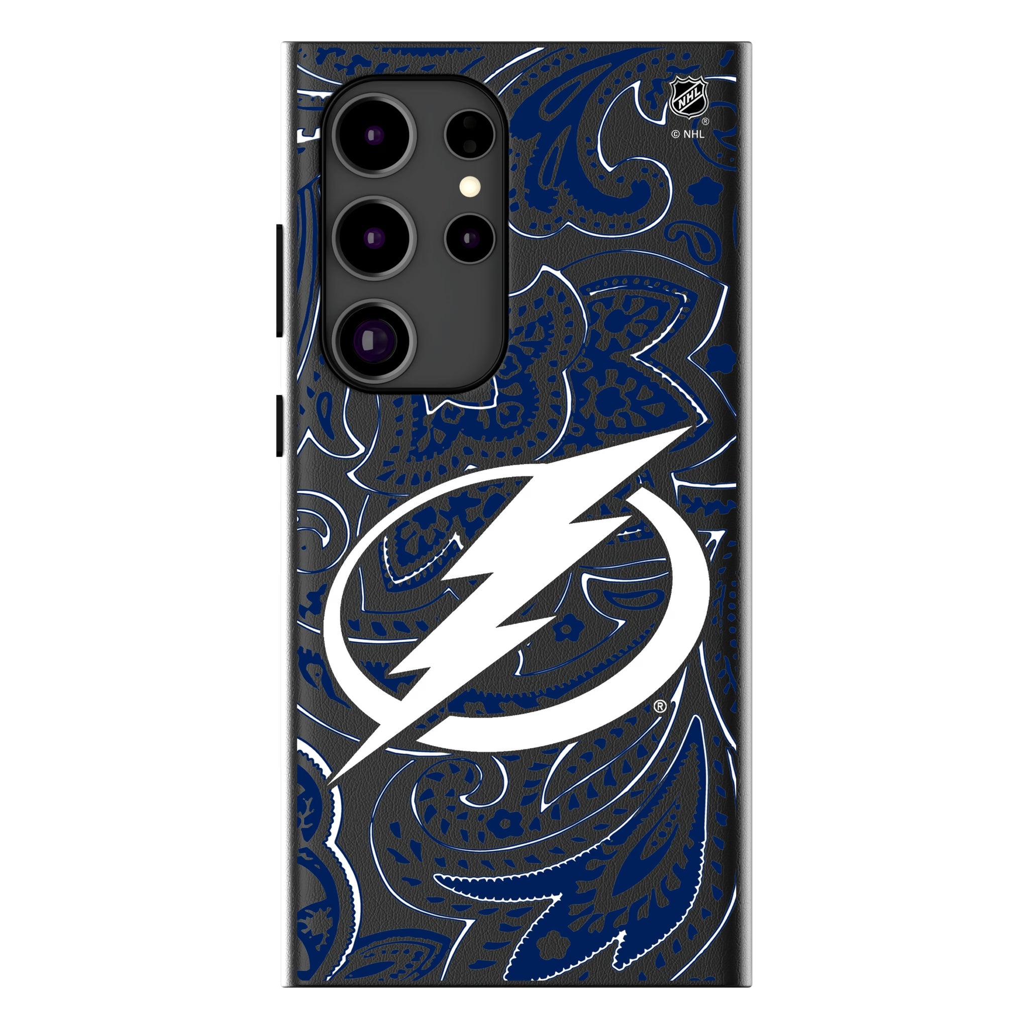 Tampa Bay Lightning Paisley MagSafe Compatible Phone Case for Samsung Galaxy 12