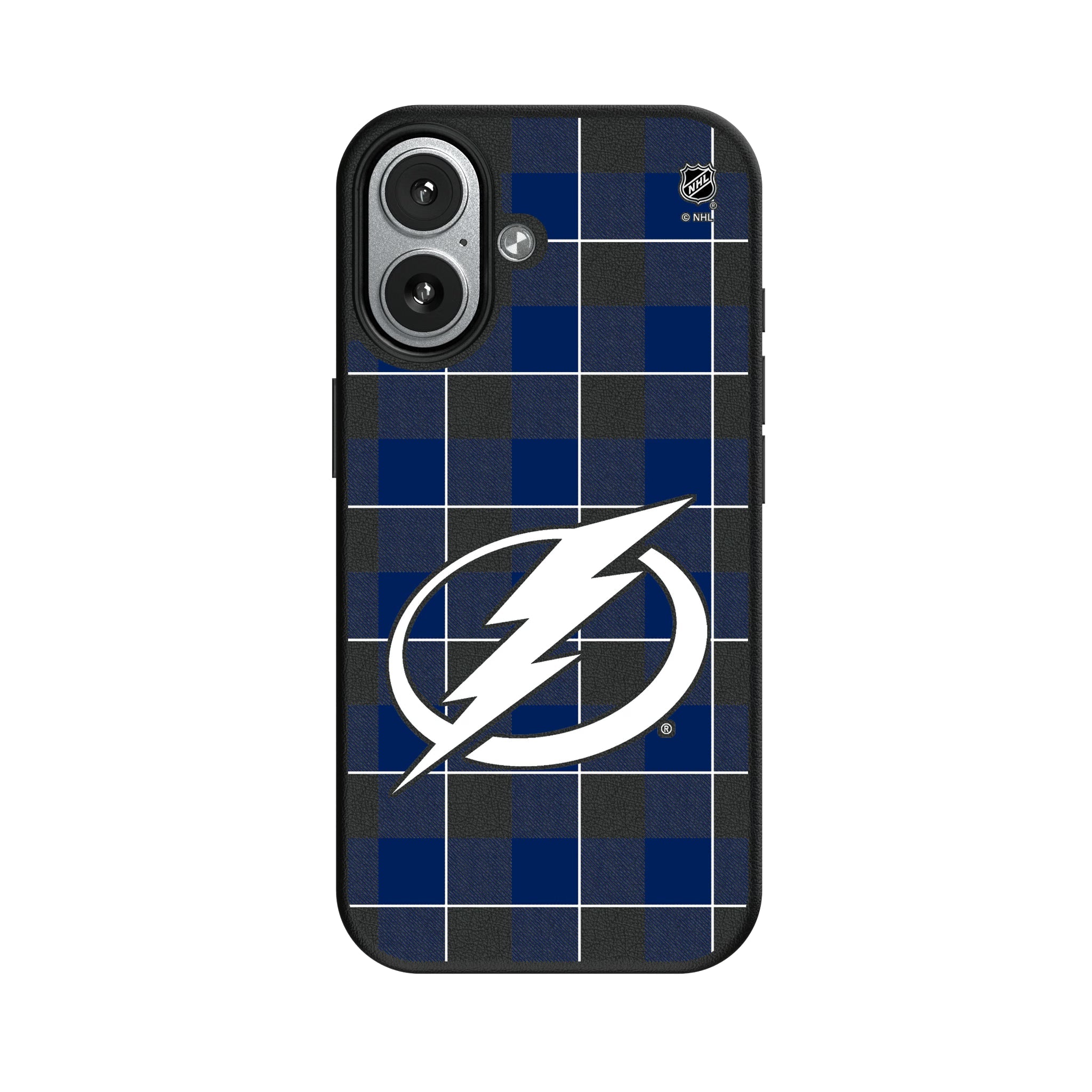 Tampa Bay Lightning Plaid MagSafe Compatible Phone Case for Apple iPhone 7