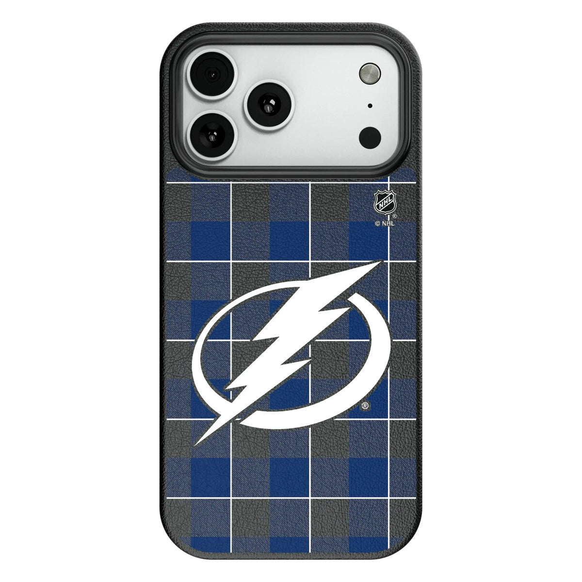Tampa Bay Lightning Plaid MagSafe Compatible Phone Case for Apple iPhone 11