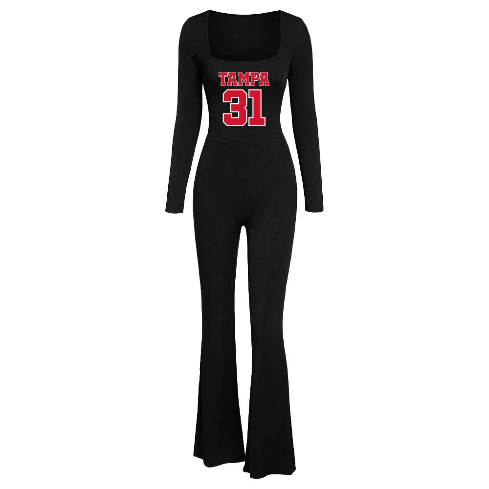 Tampa Spartans End Zone Jumpsuit | lojobands 5