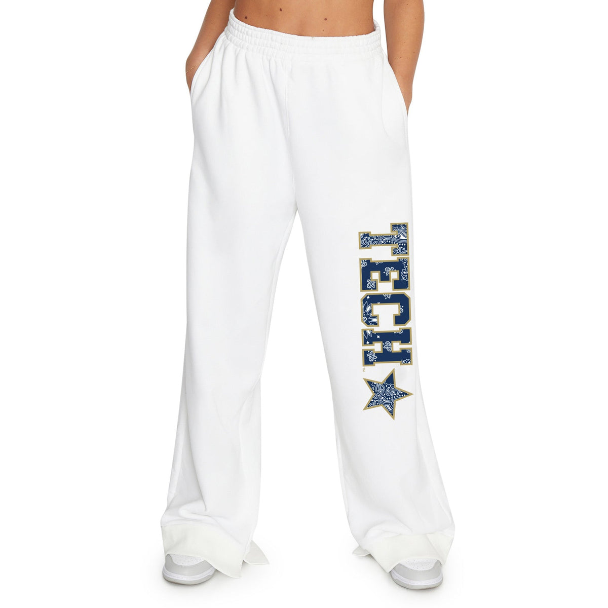 Georgia Tech Bandana Flare Sweatpants | lojobands