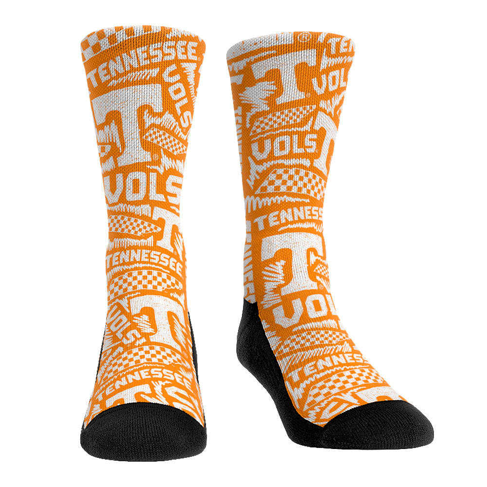 Tennessee Volunteers - Logo Sketch | Rock 'Em Socks 1