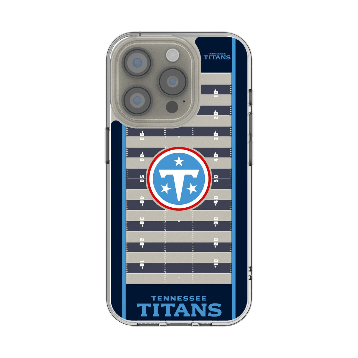 Tennessee Titans Field Clear Phone Case for Apple iPhone 10
