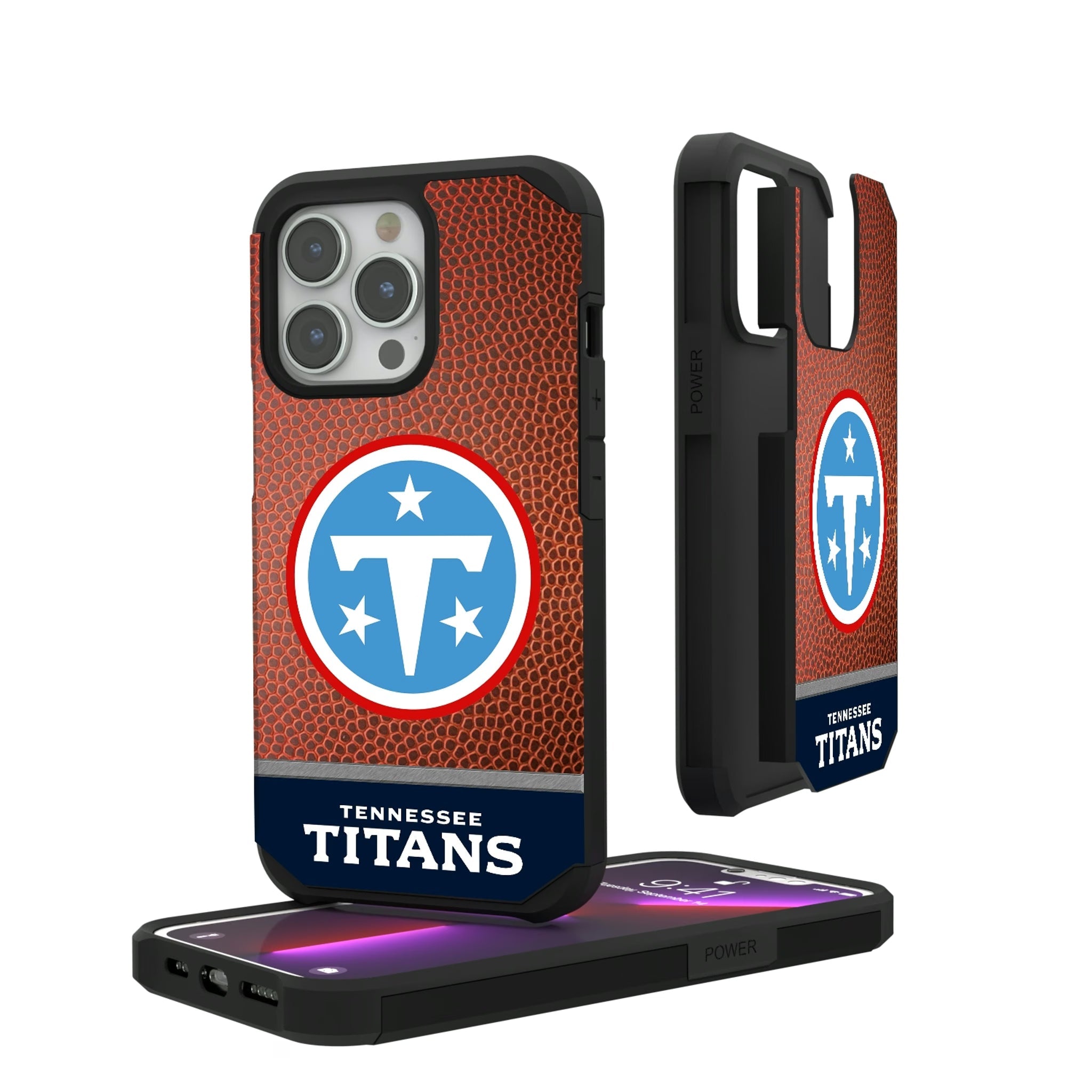 Tennessee Titans Football Wordmark Rugged Phone Case 3