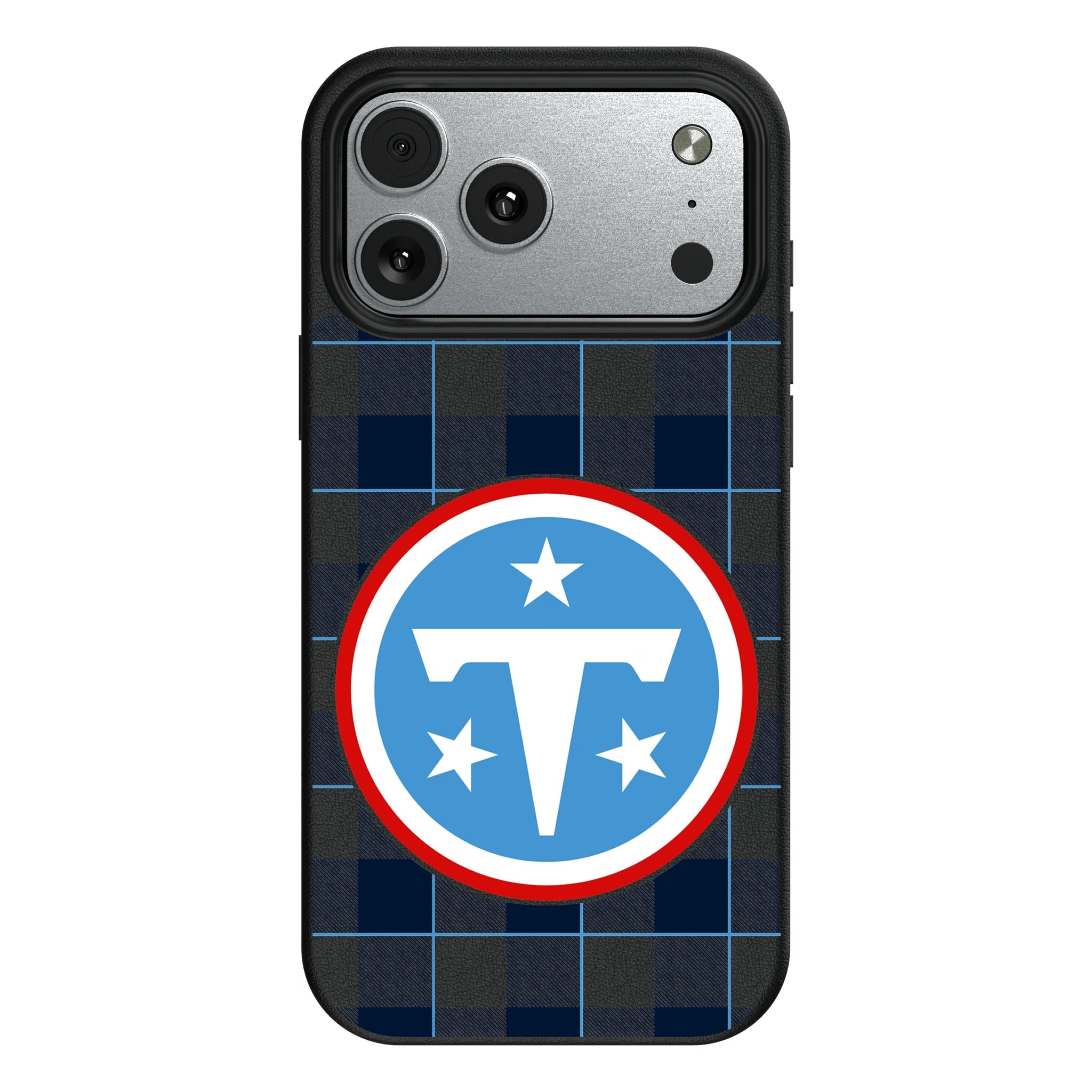 Tennessee Titans Plaid MagSafe Compatible Phone Case for Apple iPhone 13
