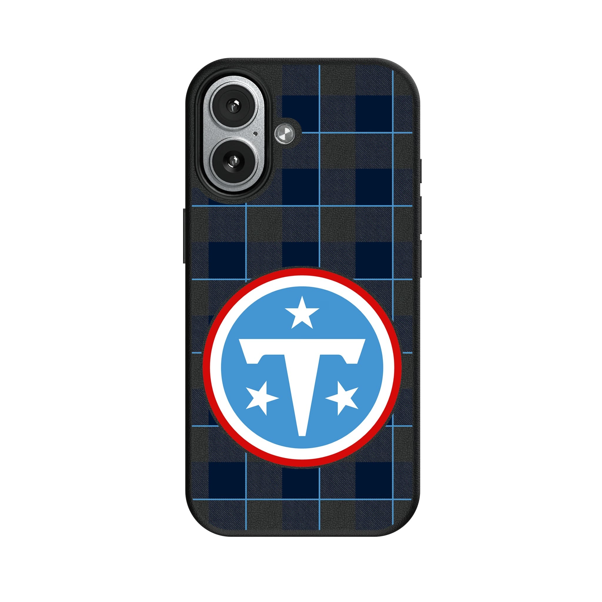 Tennessee Titans Plaid MagSafe Compatible Phone Case for Apple iPhone 24