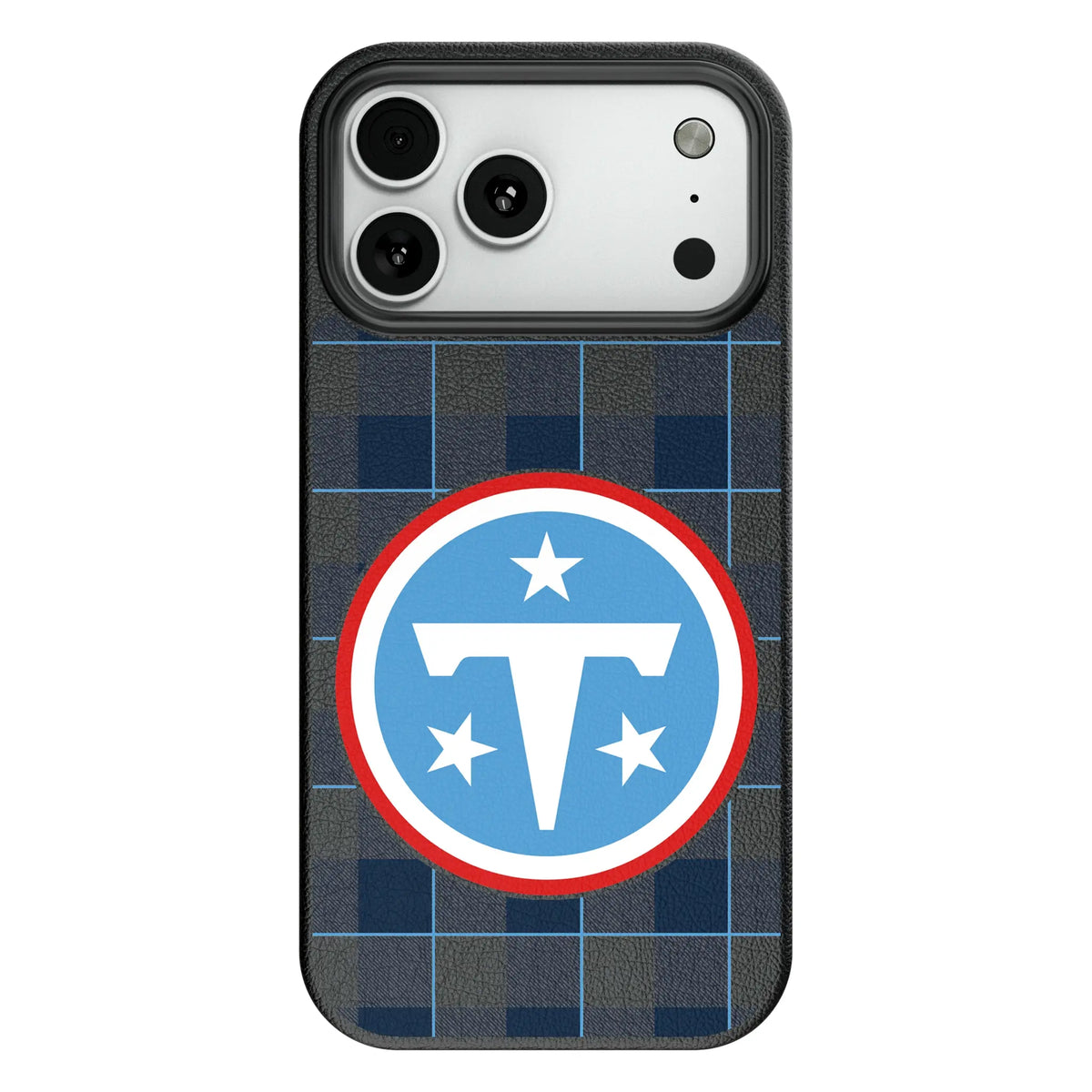 Tennessee Titans Plaid MagSafe Compatible Phone Case for Apple iPhone 35