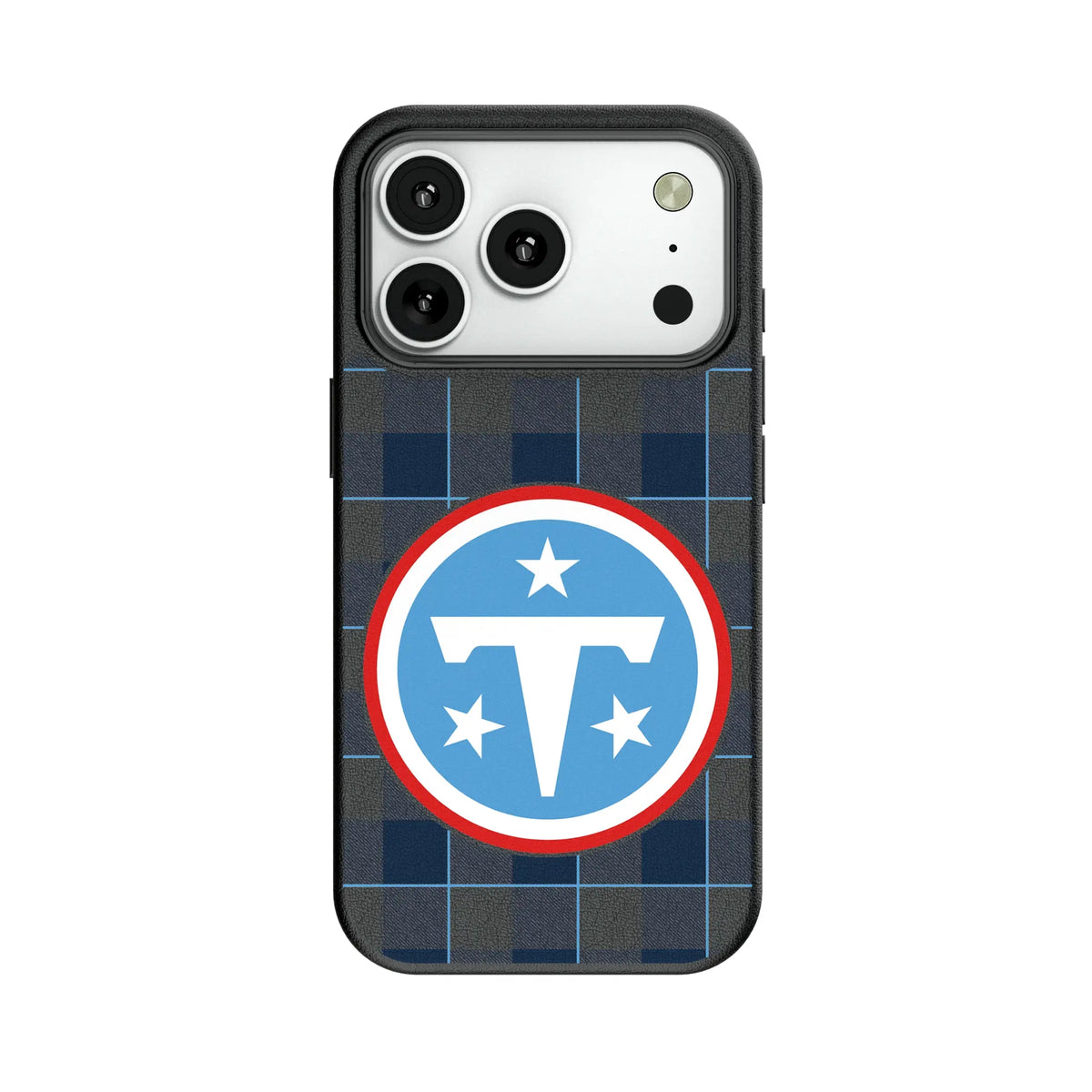 Tennessee Titans Plaid MagSafe Compatible Phone Case for Apple iPhone 34