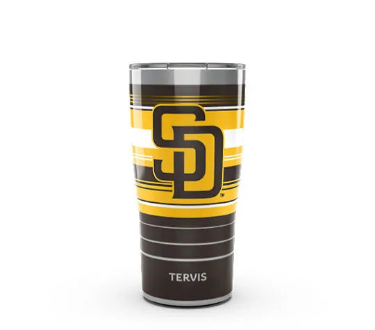 San Diego Padres - MLB Hype Stripes Stainless Steel Tumbler 1