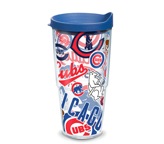 Chicago Cubs - All Over Plastic Tumbler 2