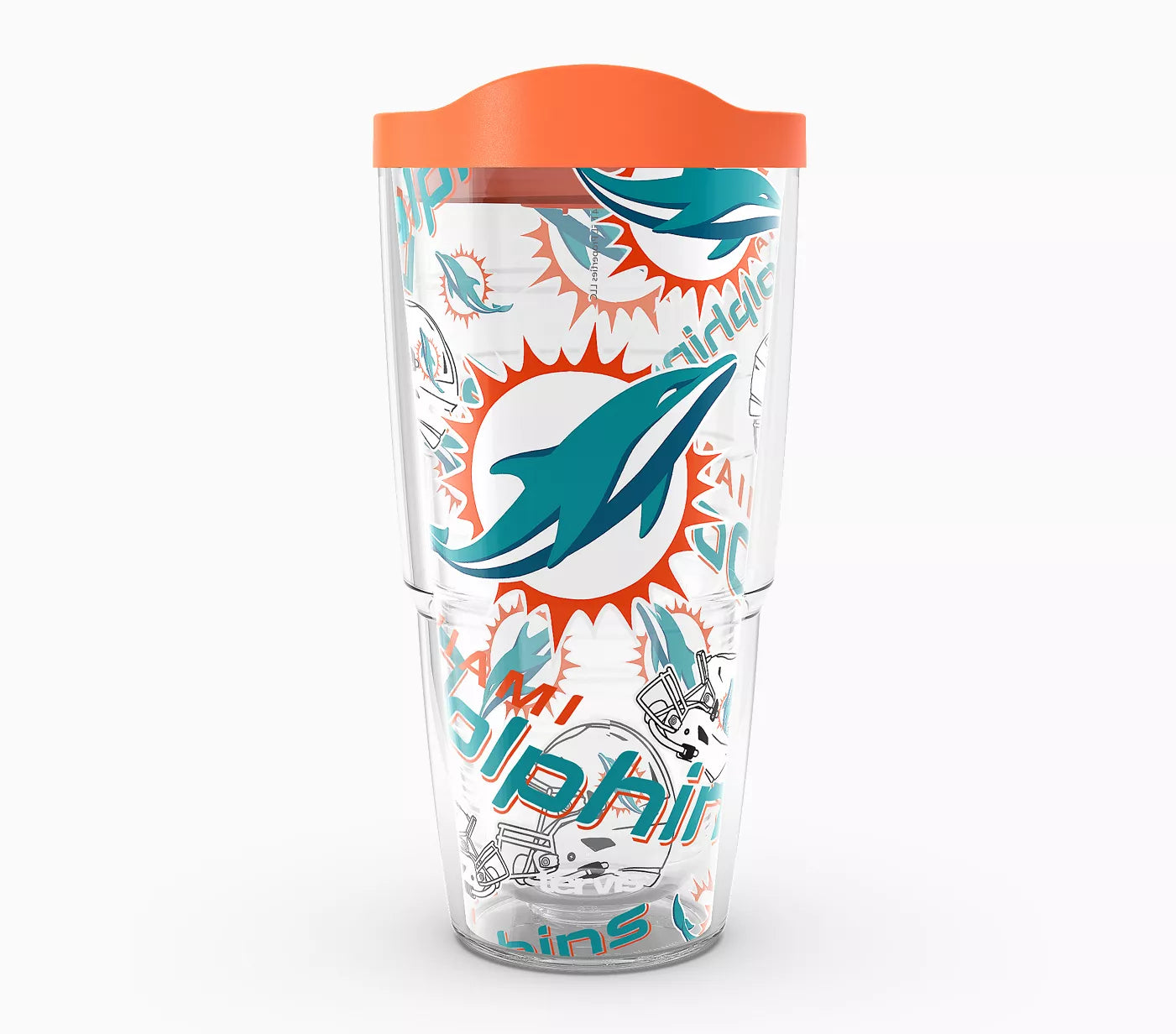 Miami Dolphins - NFL All Over Plastic Tumbler 2