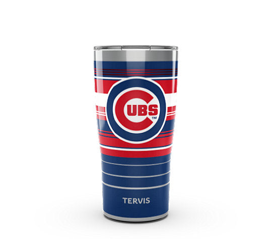 Chicago Cubs - MLB Hype Stripes Stainless Steel Tumbler 1