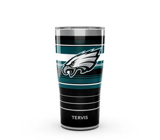 Philadelphia Eagles - NFL Hype Stripes Stainless Steel Tumbler 1