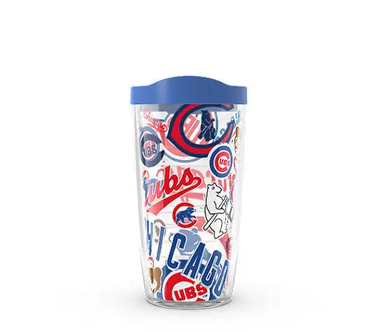 Chicago Cubs - All Over Plastic Tumbler 1