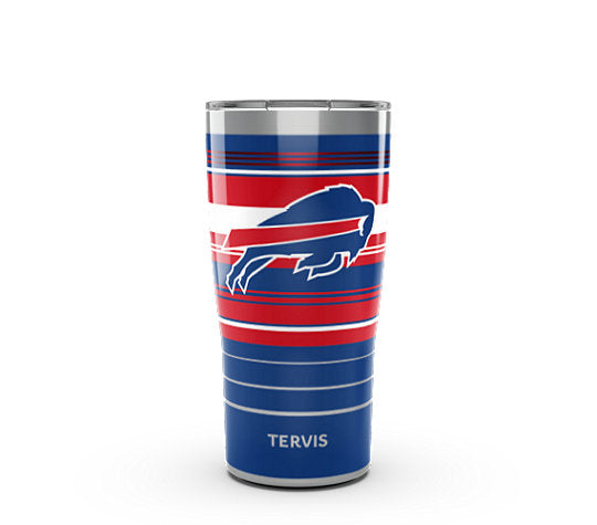 Buffalo Bills - NFL Hype Stripes Stainless Steel Tumbler 1