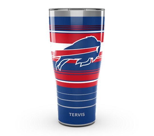 Buffalo Bills - NFL Hype Stripes Stainless Steel Tumbler 2