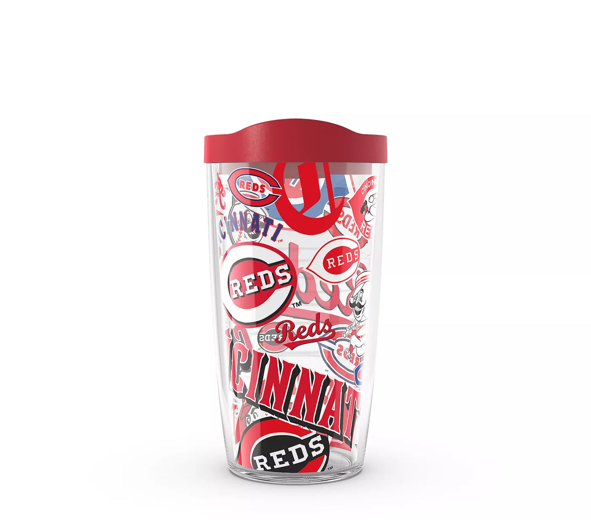 Cincinnati Reds - All Over Plastic Tumbler 2