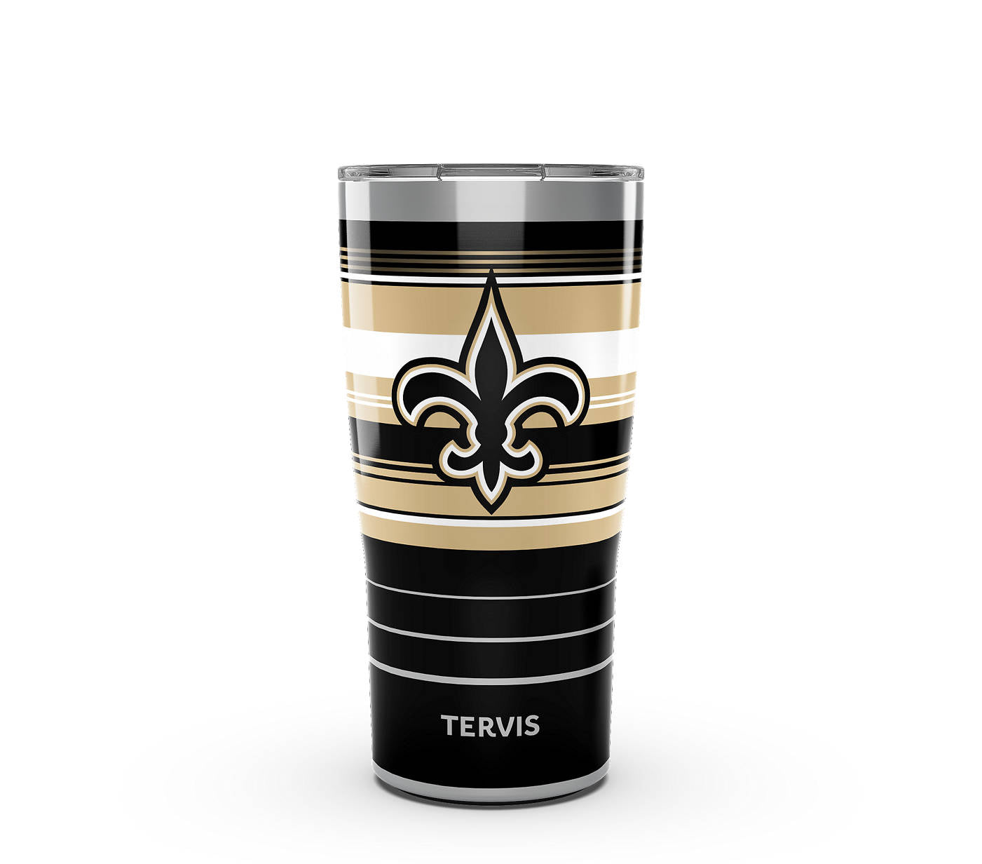 NFL New Orleans Saints - Hype Stripes Stainless Steel Tumbler 1