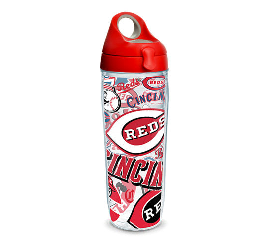 Cincinnati Reds - All Over Plastic Tumbler 8