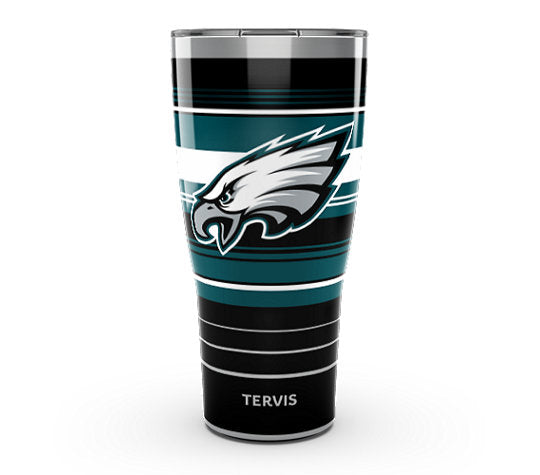 Philadelphia Eagles - NFL Hype Stripes Stainless Steel Tumbler 2