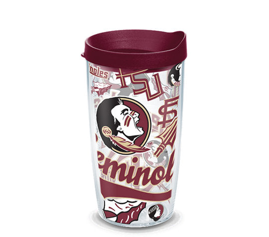 Florida State Seminoles - All Over 16oz Tumbler 1