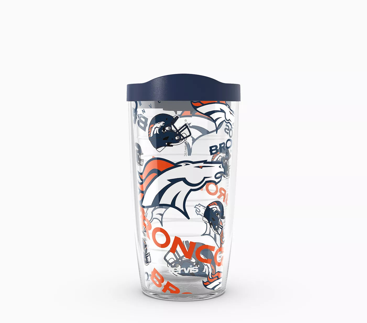 Denver Broncos - NFL All Over Plastic Tumbler 1