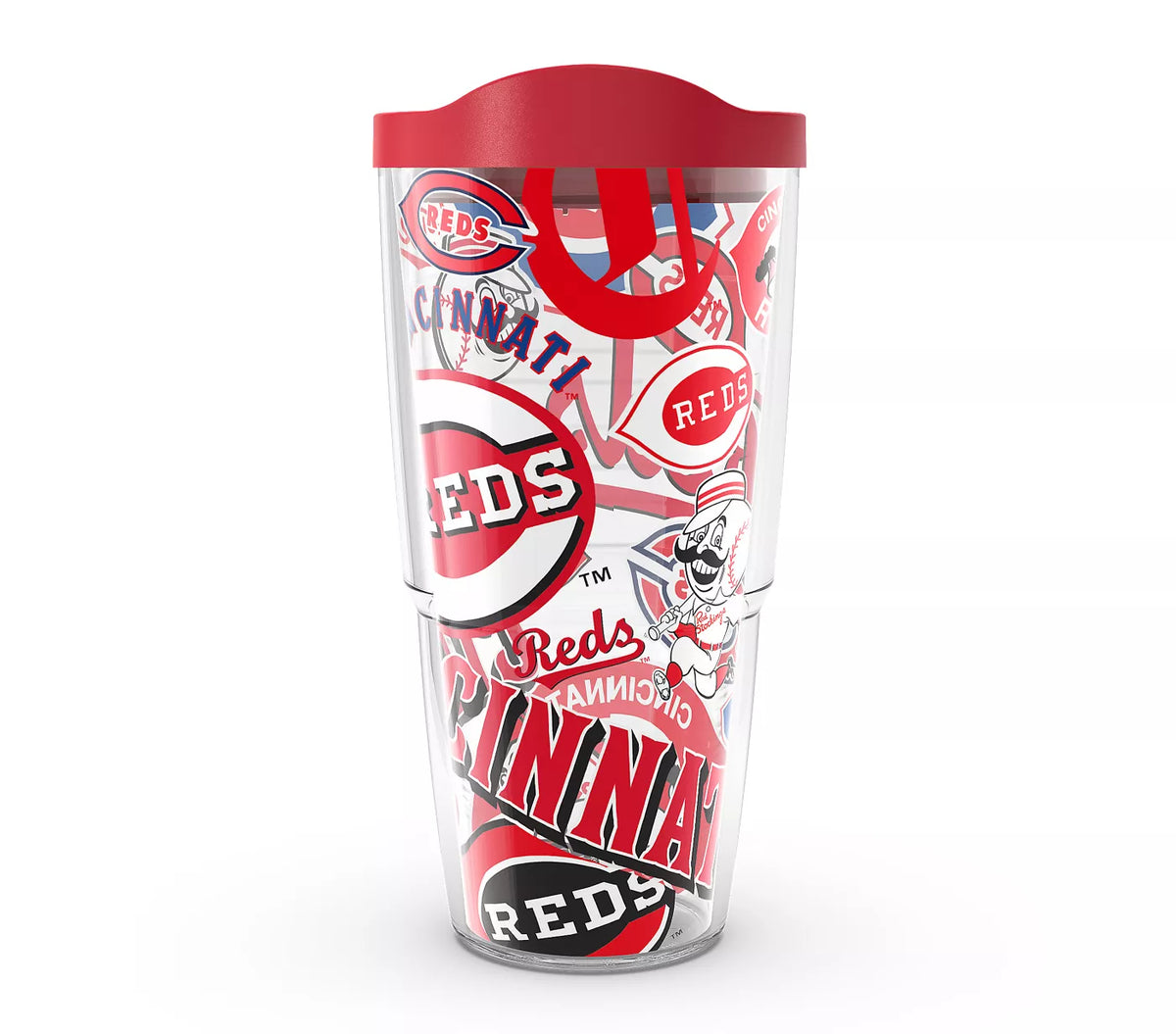 Cincinnati Reds - All Over Plastic Tumbler 5