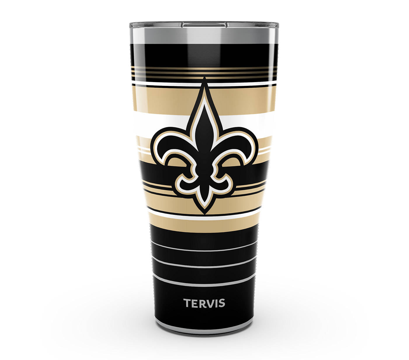 NFL New Orleans Saints - Hype Stripes Stainless Steel Tumbler 2