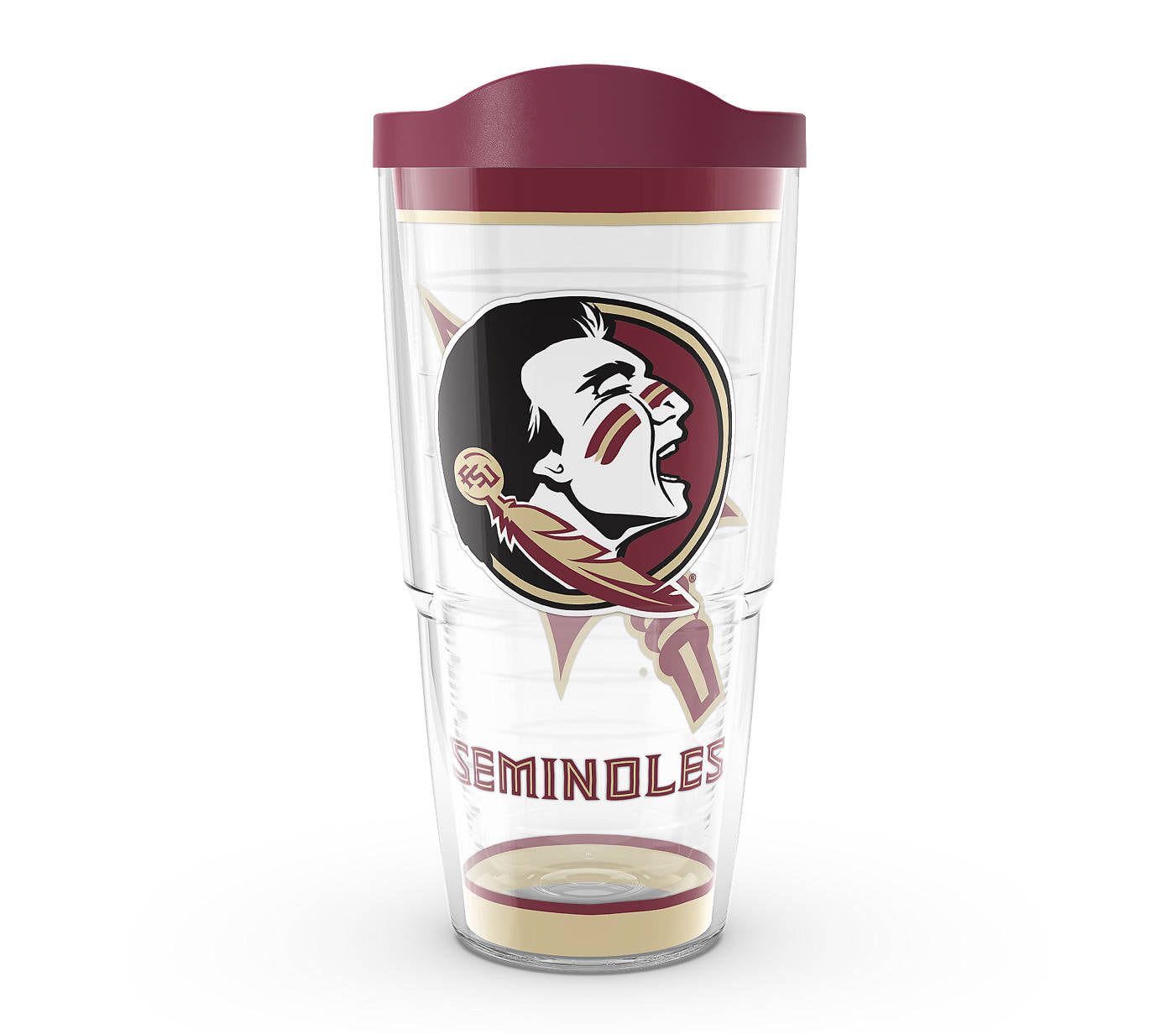 Florida State Seminoles - All Over Plastic Tumbler 2