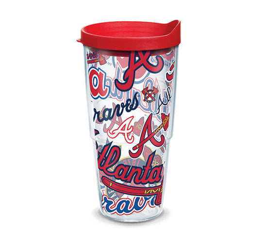 Atlanta Braves - All Over Plastic Tumbler 2