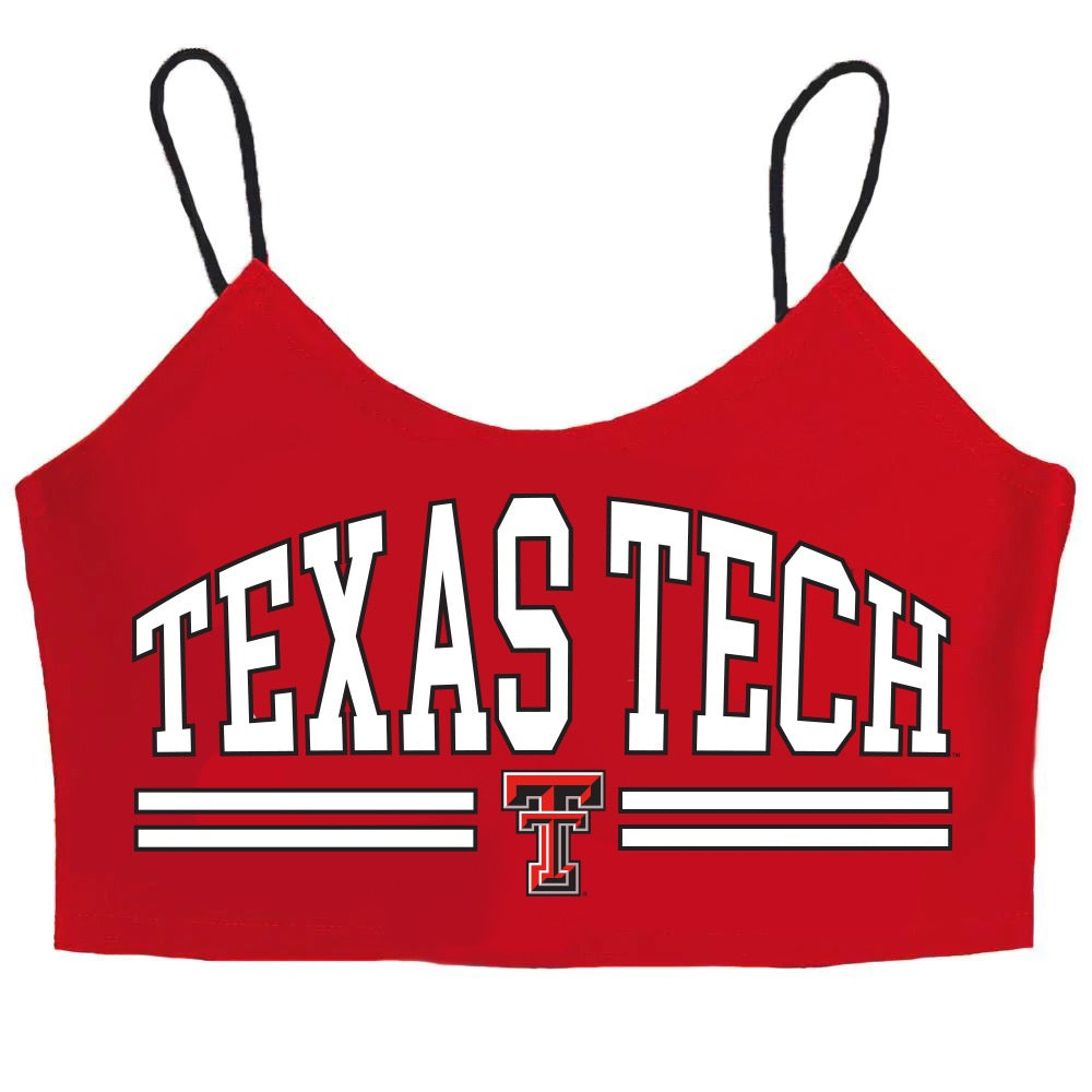 Texas Tech Red Spaghetti Tank | lojobands 3