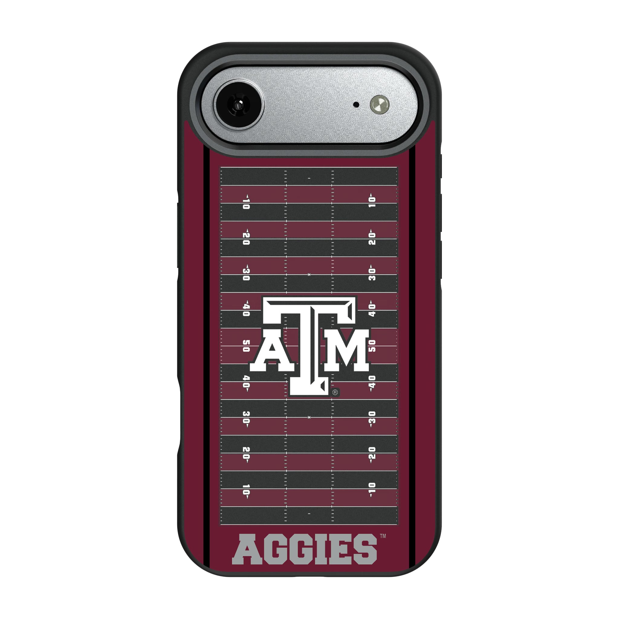 Texas A&M University Aggies Field Bump Phone Case for Apple iPhone 10