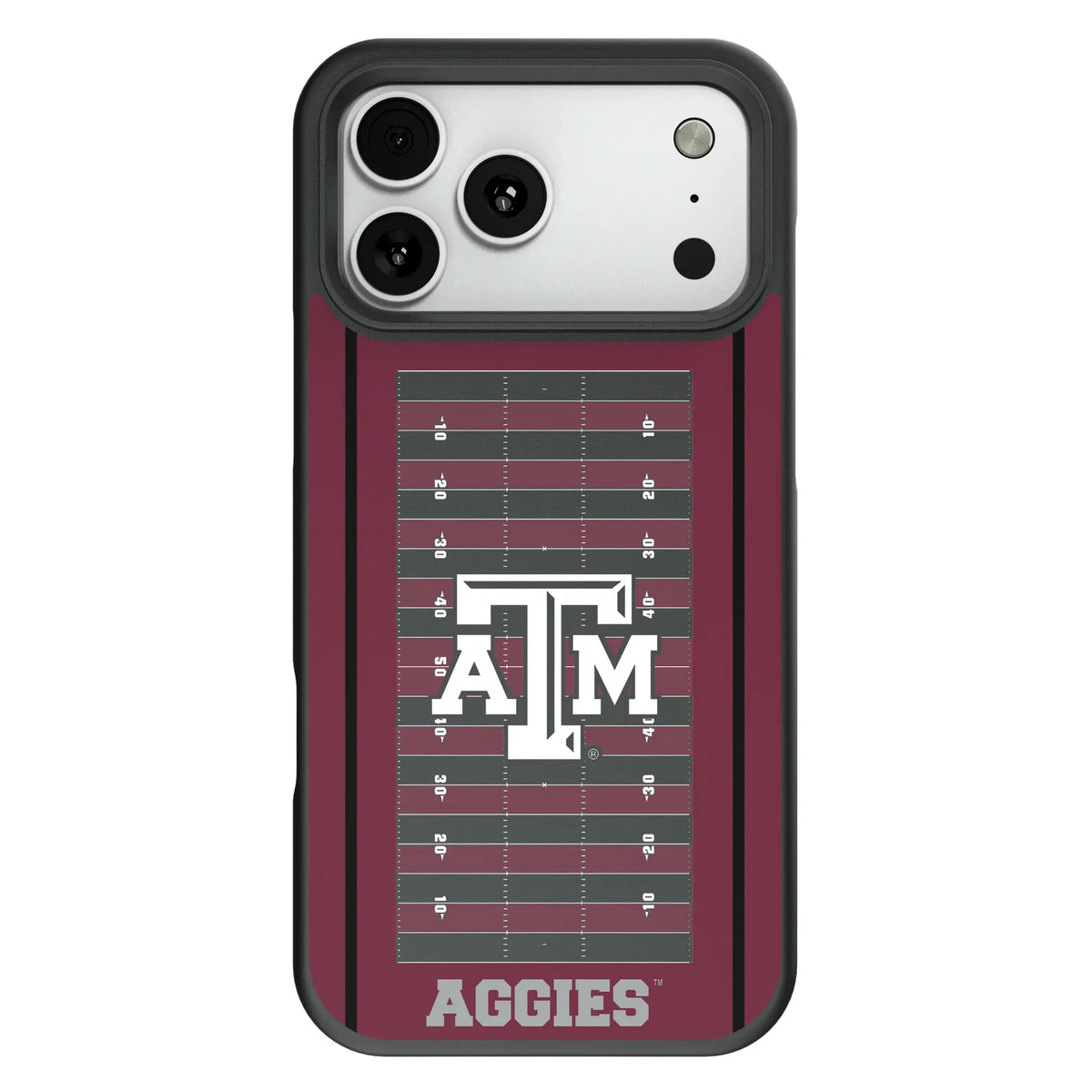 Texas A&M University Aggies Field Bump Phone Case for Apple iPhone 14