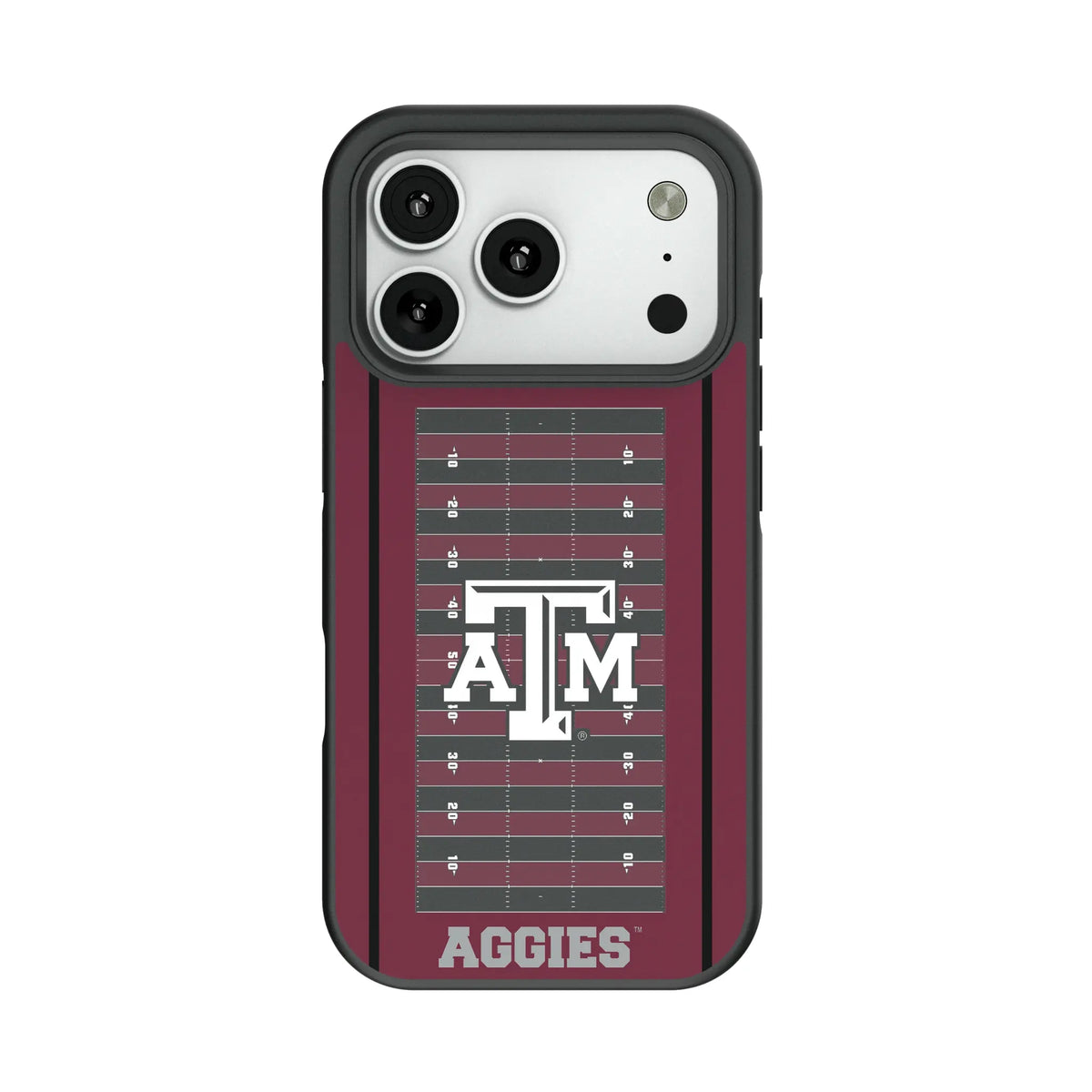 Texas A&M University Aggies Field Bump Phone Case for Apple iPhone 13