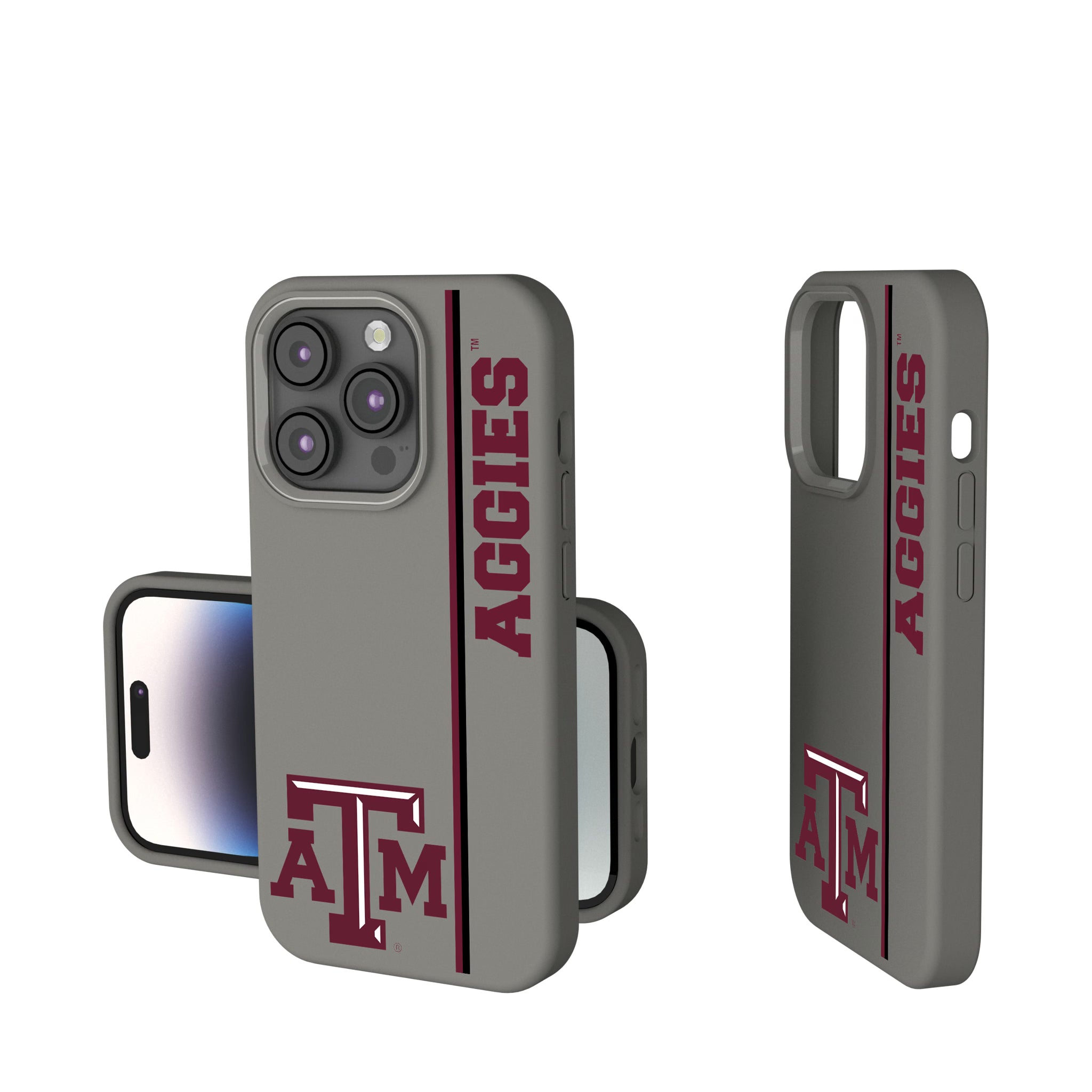 Texas A&M University Aggies Sidebar Soft Touch Phone Case for Apple iPhone 6