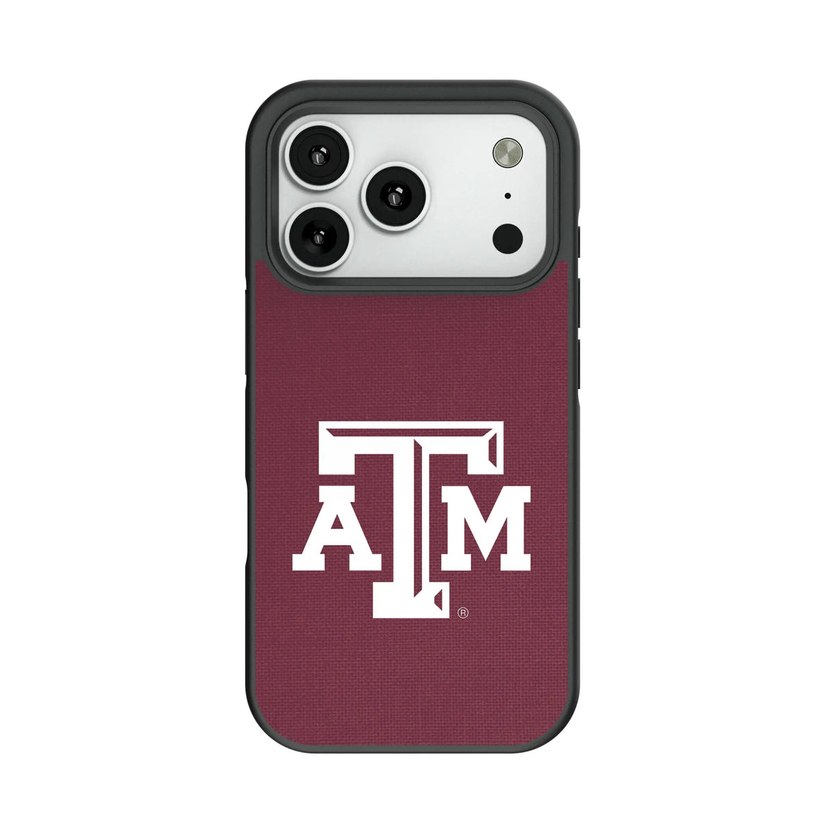 Texas A&M University Aggies Solid Bump Phone Case for Apple iPhone 12